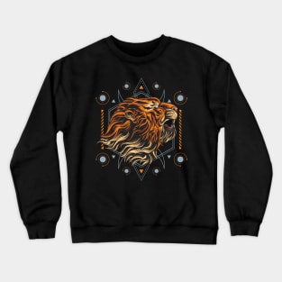 TIGER SACRED GEOMETRY Crewneck Sweatshirt